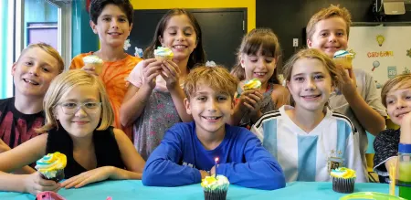 Birthday Cupcakes and Kids